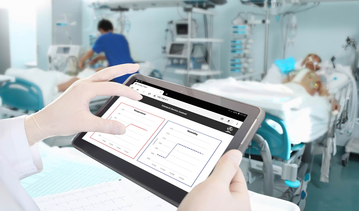 Temperature & Humidity Monitoring System (THD)